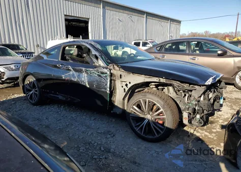 2018 Infiniti Q60 Luxe 300 z USA, uszkodzony, nr VIN JN1EV7ELXJM391108